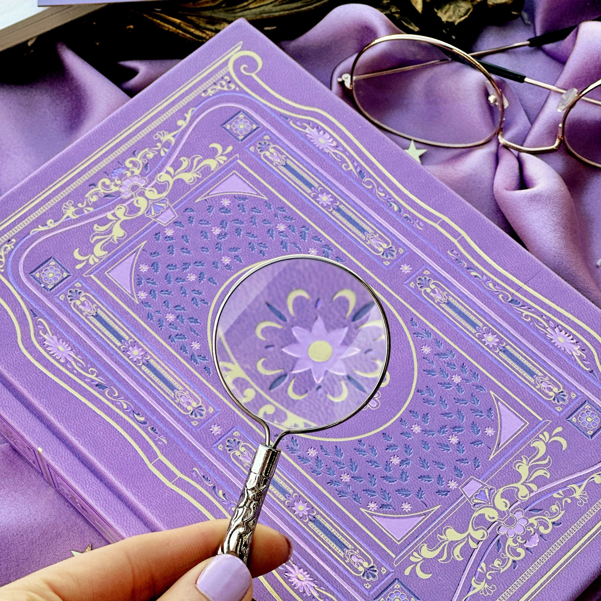 Literati Notebook - Wisteria - Journal - The Quirky Cup Collective