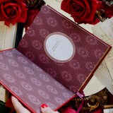 Literati Journal - Notebook - Crimson Red - The Quirky Cup Collective