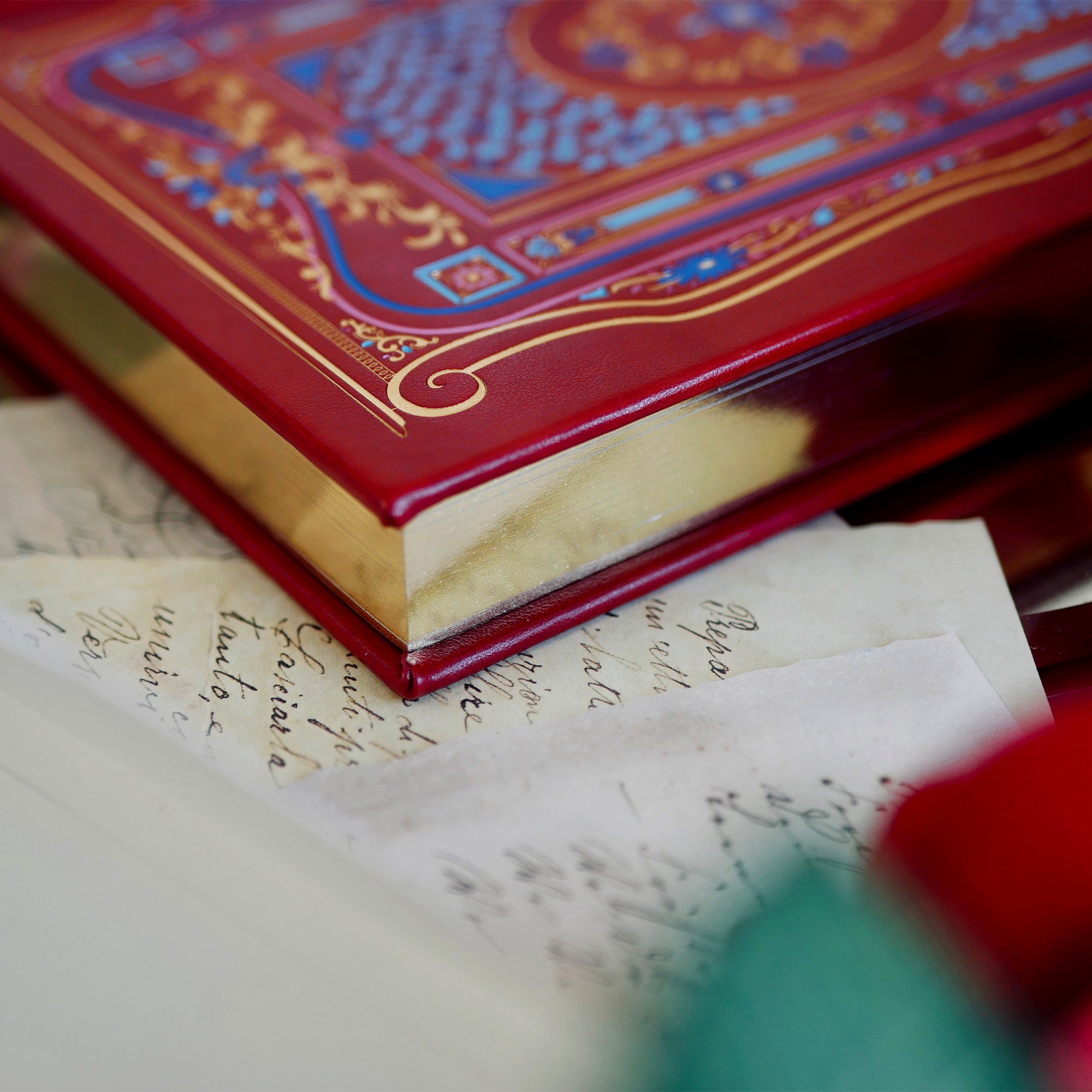 Literati Journal - Notebook - Crimson Red - The Quirky Cup Collective