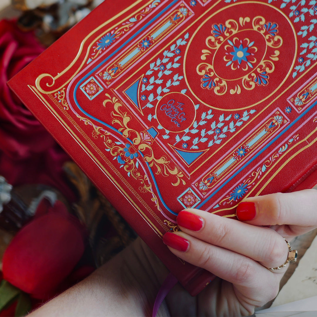 Literati Journal - Notebook - Crimson Red - The Quirky Cup Collective