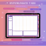 Iridescence Dateless Planner - Digital - The Quirky Cup Collective