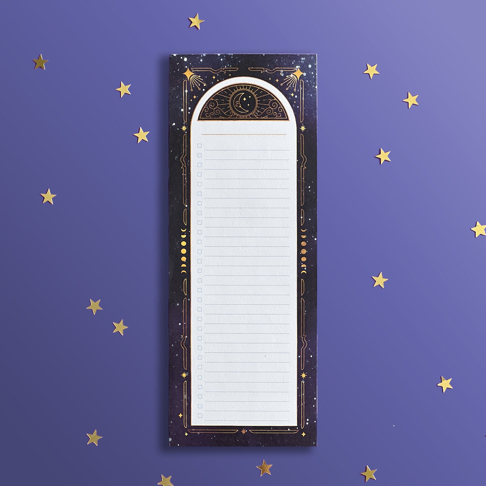 La Lune - Notepad - Shopping list - Organisation - The Quirky Cup Collective