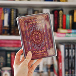 Literati Crimson - Kindle Insert Sticker - The Quirky Cup Collective