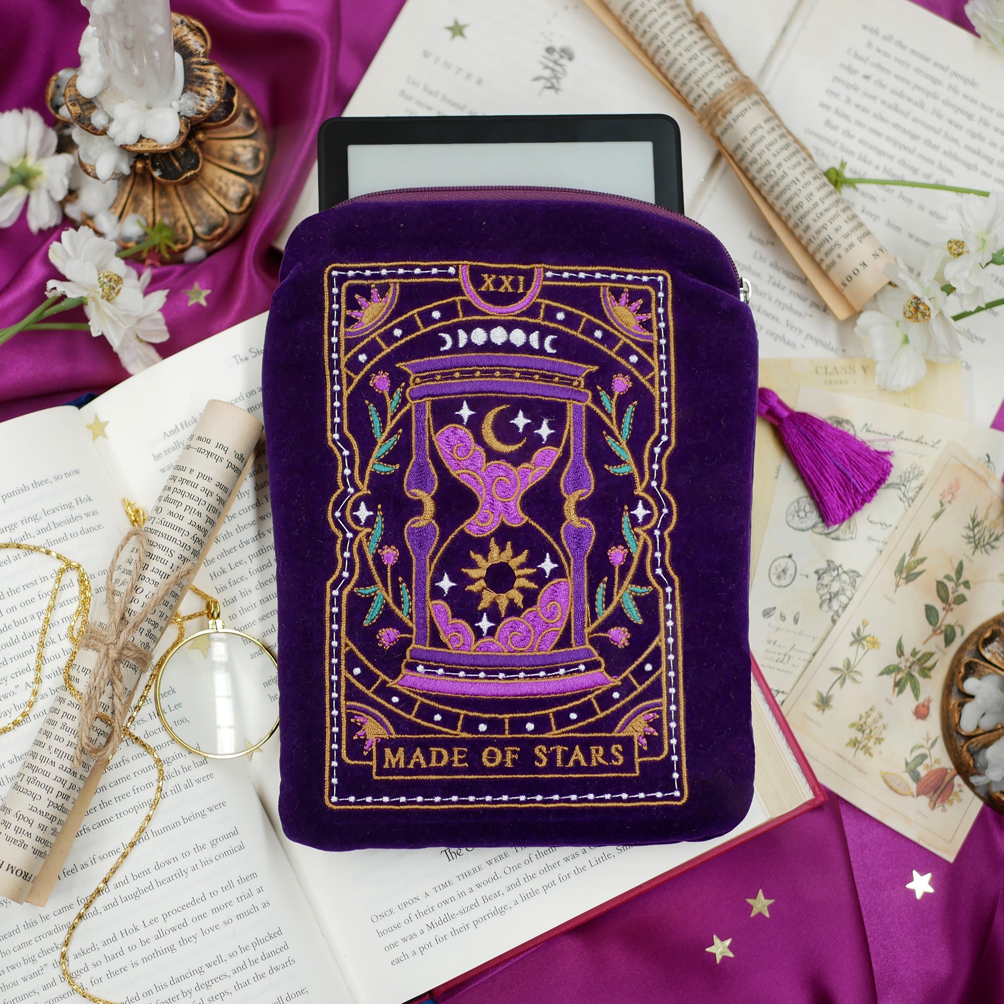 Made of Stars - Kindle & E-Reader Sleeve - The Quirky Cup Collective