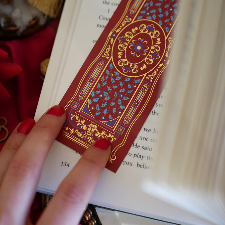 Once Upon A Time - Bookmark - Crimson