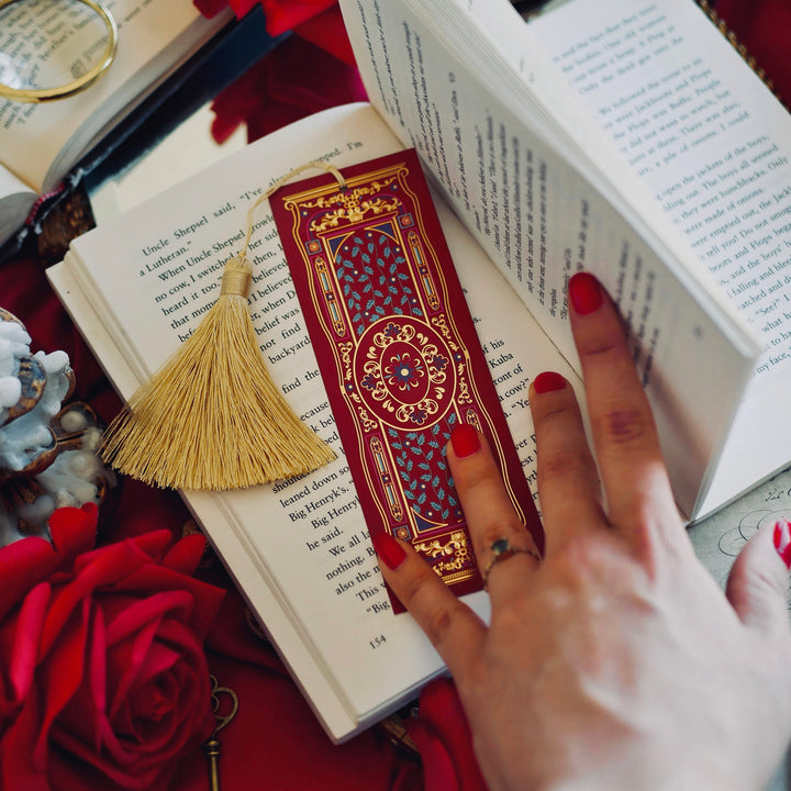 Once Upon A Time - Bookmark - Crimson