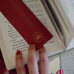 Once Upon A Time - Bookmark - Crimson