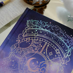 Otherworldly Journal - Blue - Dotted - Lined - Blank - Noir - The Quirky Cup Collective