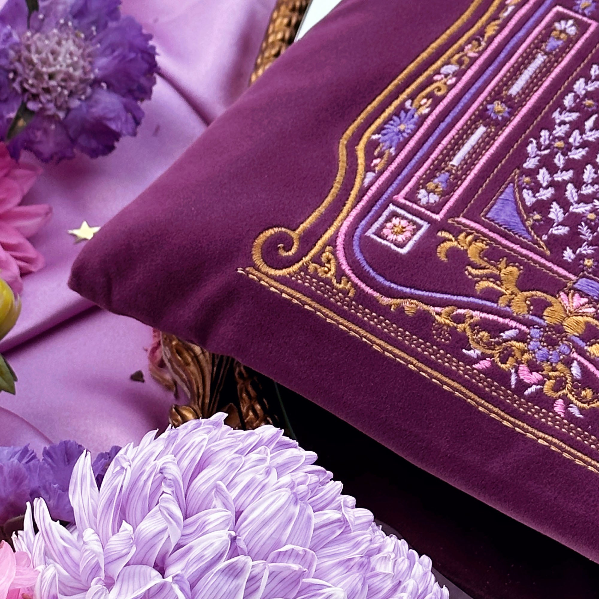 Once Upon A Time - Book Sleeve - Purple - The Quirky Cup Collective