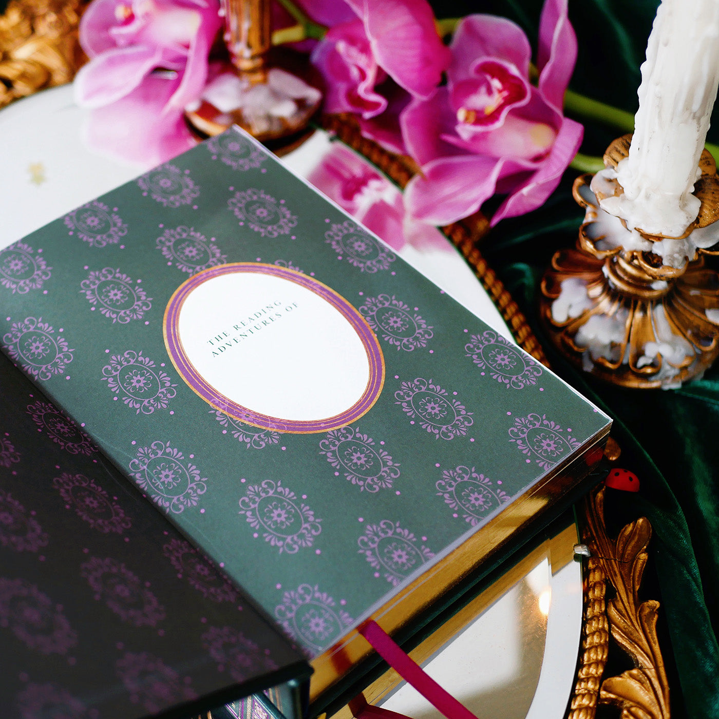 The Reading Journal - Volume I - Forest Green - Faux Leather Classic Book - The Quirky Cup Collective
