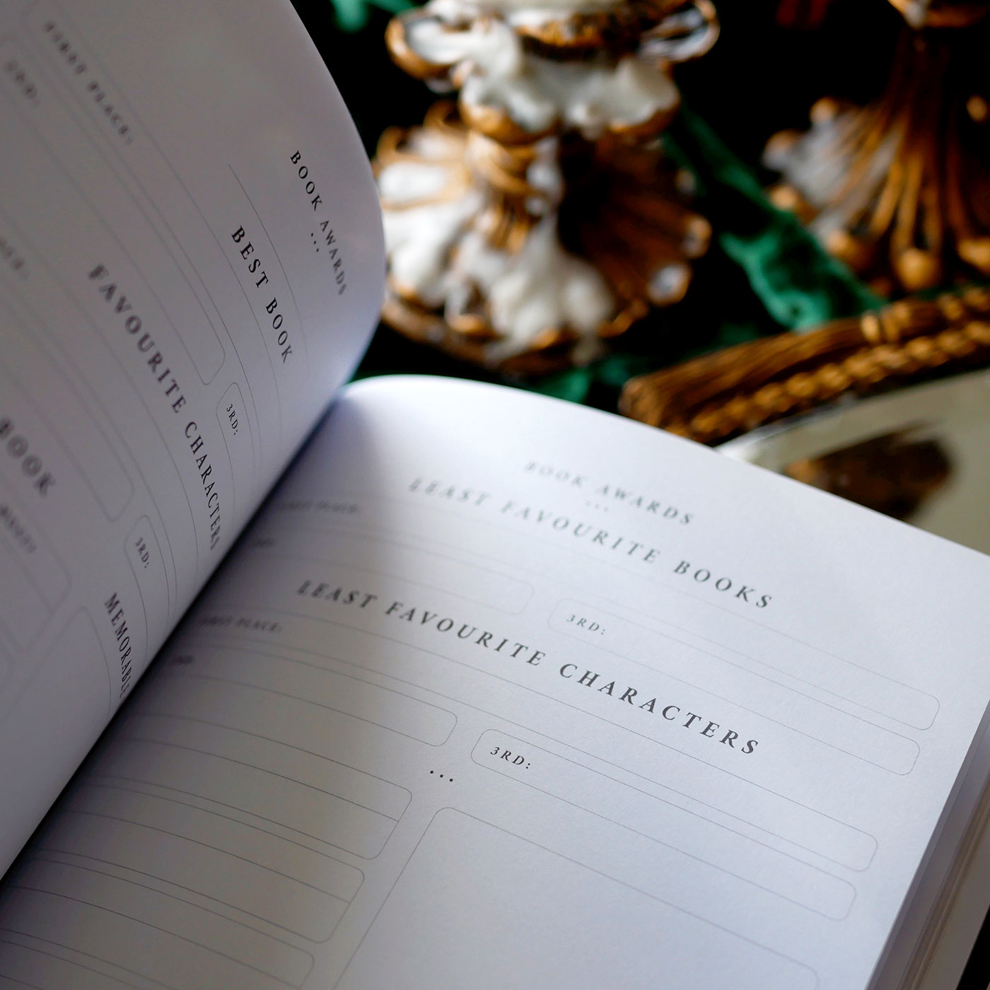 The Reading Journal - Volume I - Forest Green - Faux Leather Classic Book - The Quirky Cup Collective
