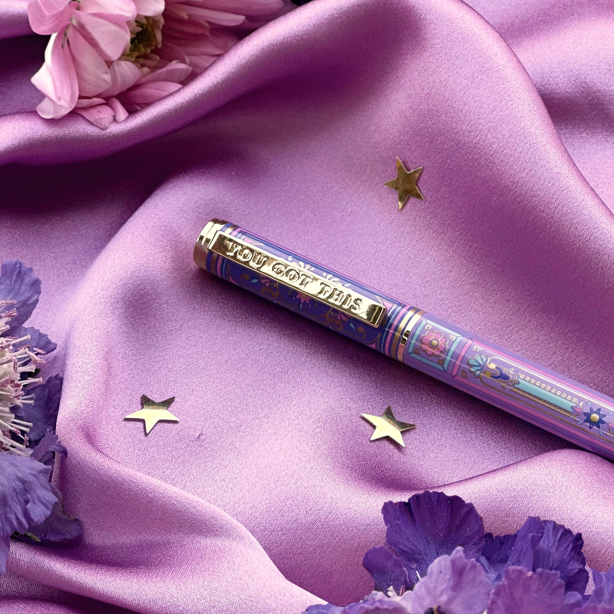 you got this pen - gel pen - wisteria - the quirky cup collective