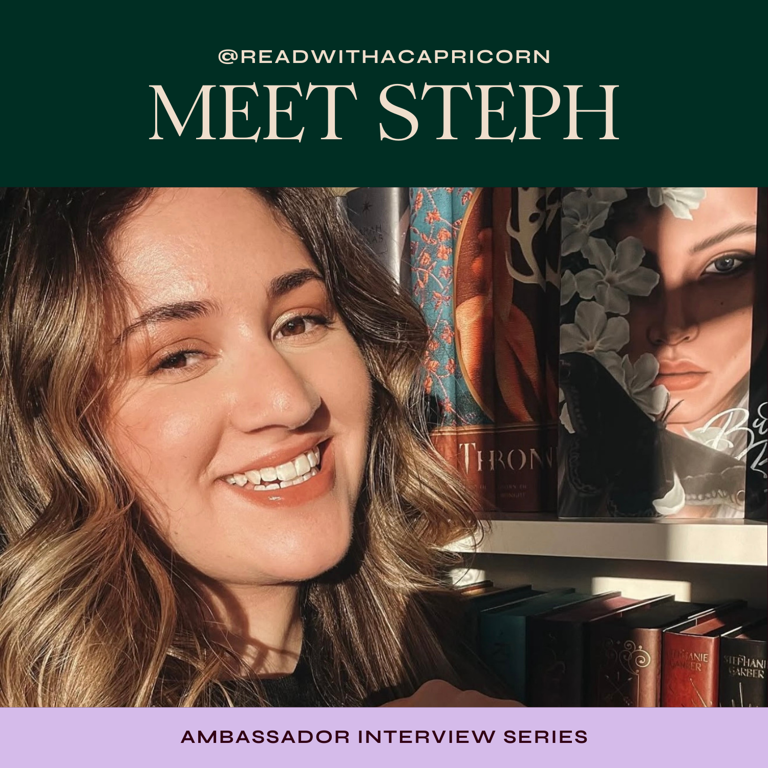 Meet the Ambassador: Steph from @readwithacapricorn