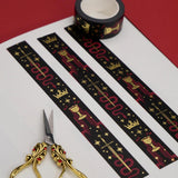 Prophecy Foretold Washi Tape - Black