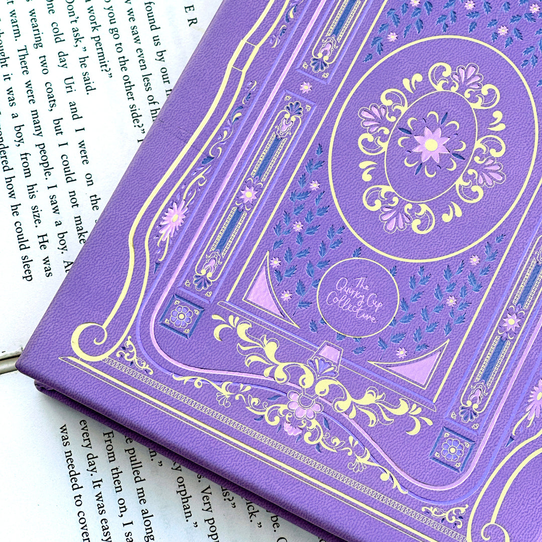 Literati Notebook - Wisteria - Journal - The Quirky Cup Collective