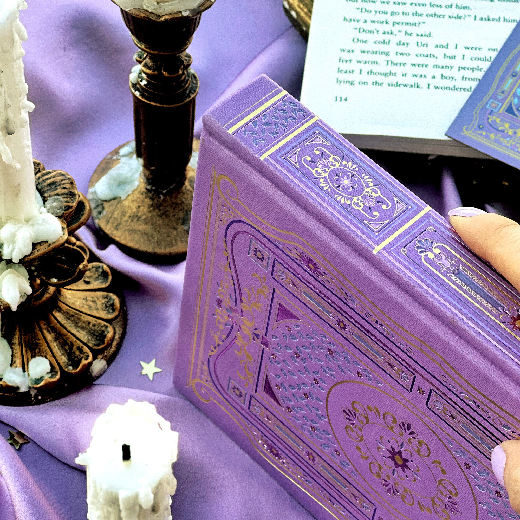 Literati Notebook - Wisteria - Journal - The Quirky Cup Collective