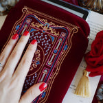 Literati Kindle & E-reader Sleeve - Crimson Red - The Quirky Cup Collective