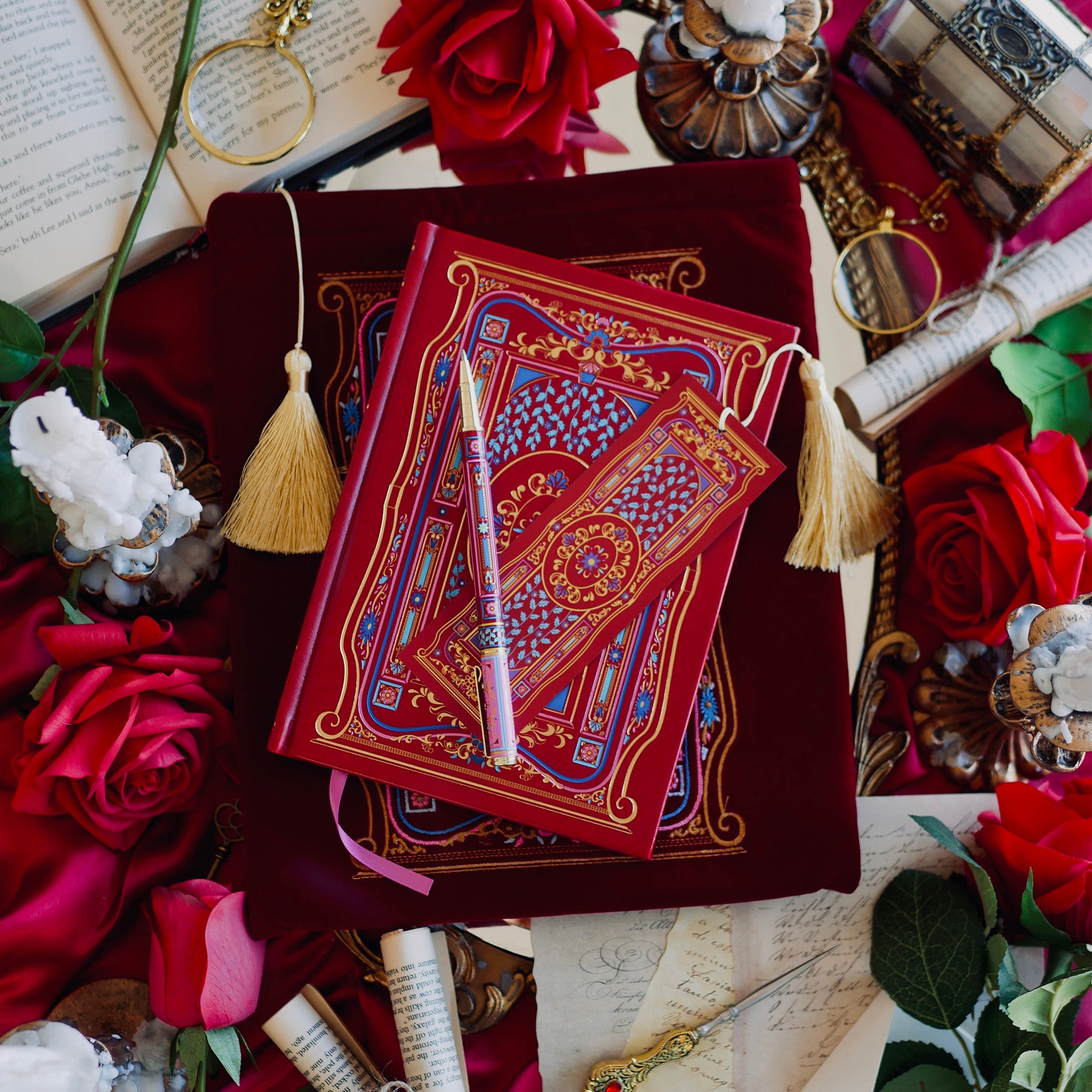 Literati Bundle - Crimson - The Quirky Cup Collective