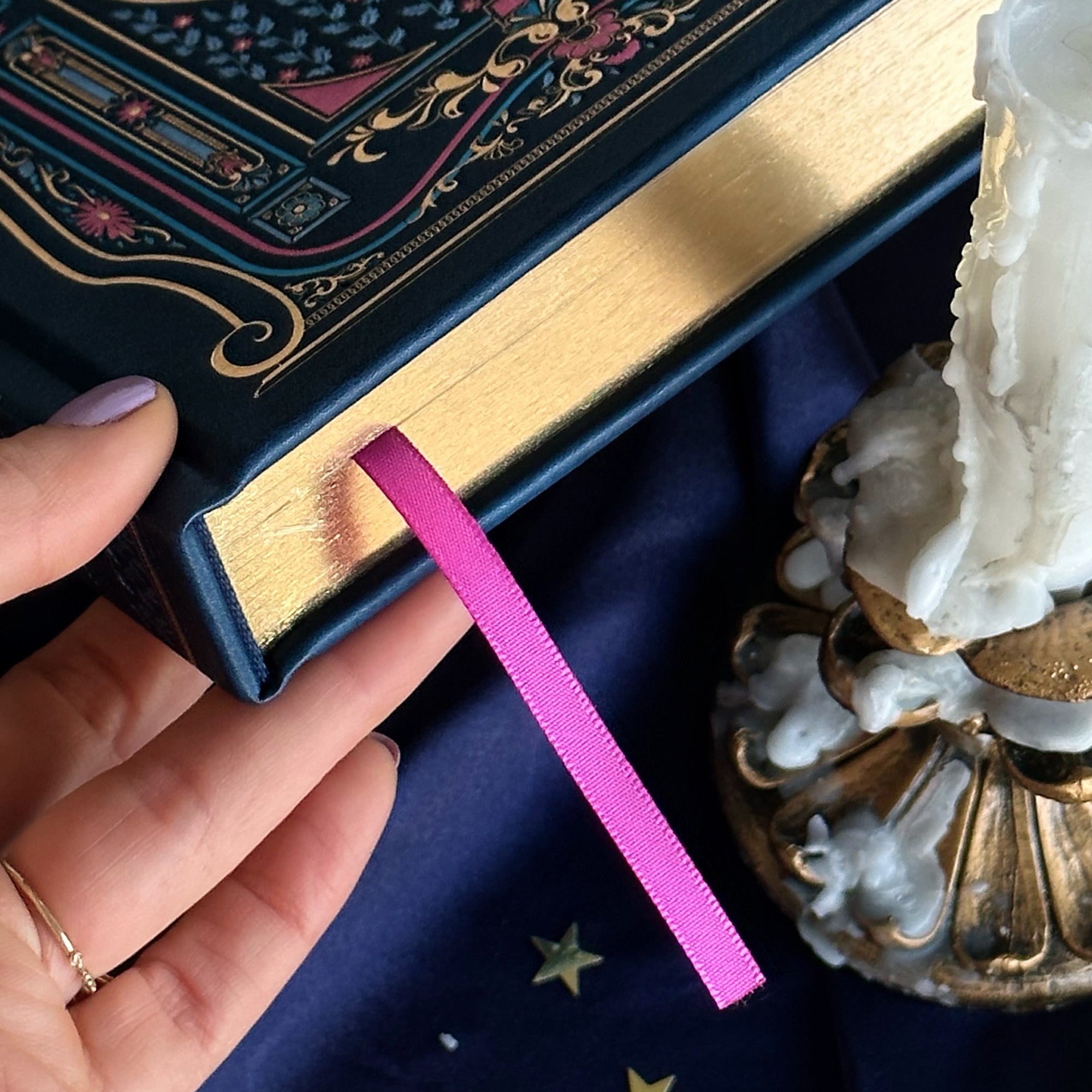 Literati Notebook - Journal - Blue - The Quirky Cup Collective