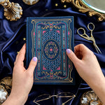 Literati Notebook - Journal - Blue - The Quirky Cup Collective