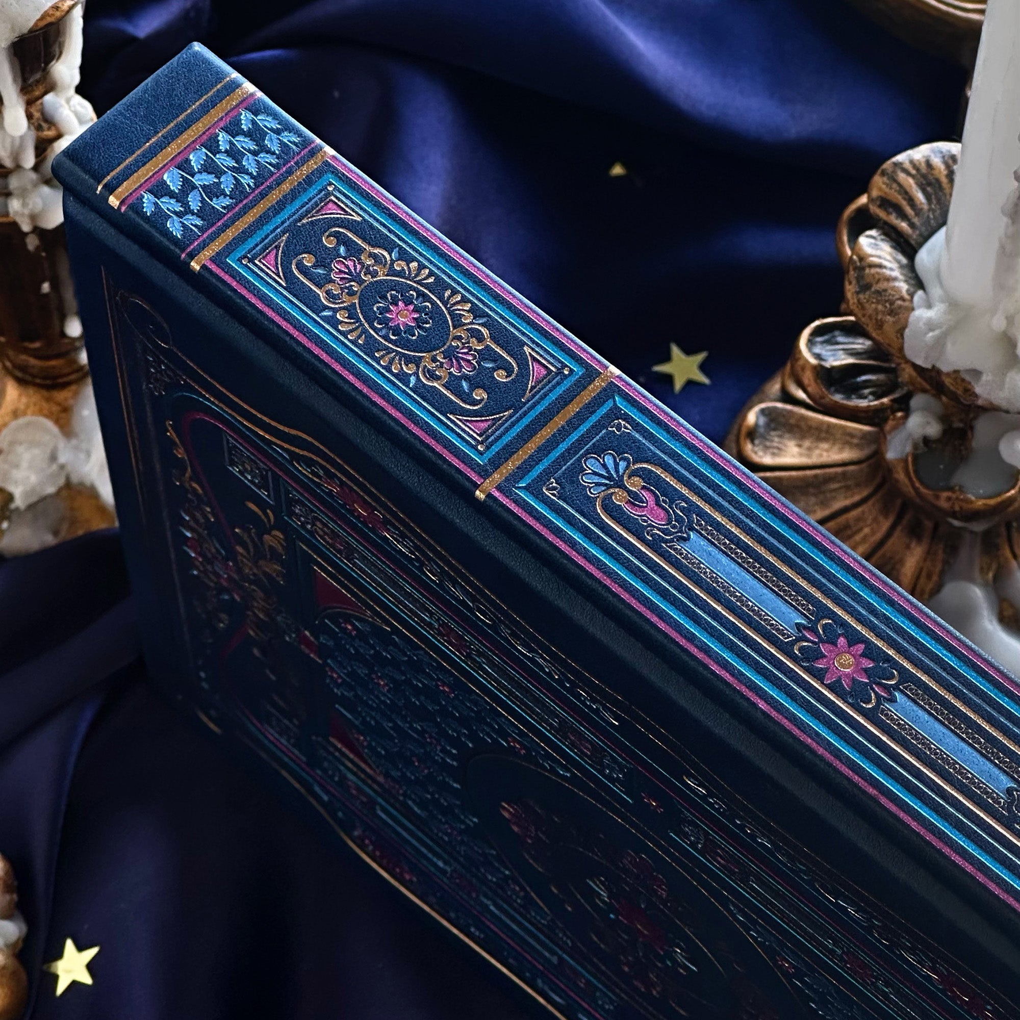 Literati Notebook - Journal - Blue - The Quirky Cup Collective