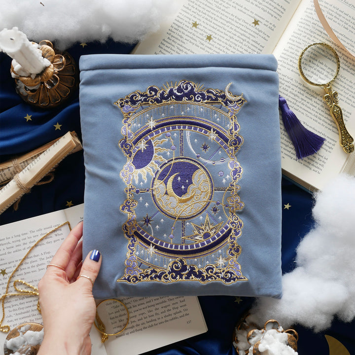 Otherworldly Book & iPad Sleeve - Blue - The Quirky Cup Collective