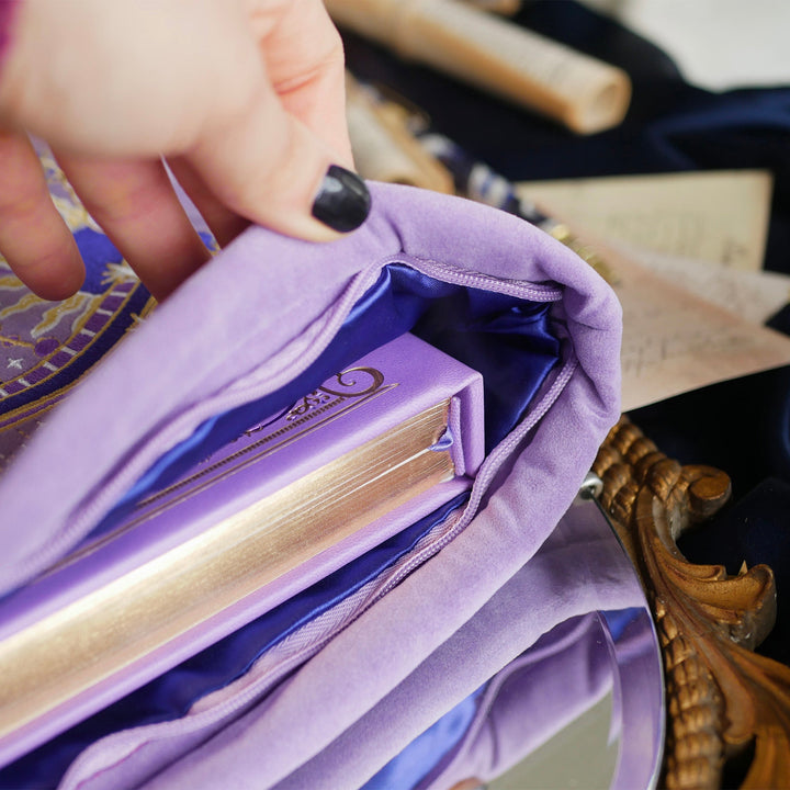 Otherworldly Book & iPad Sleeve - Lilac - Purple - The Quirky Cup Collective