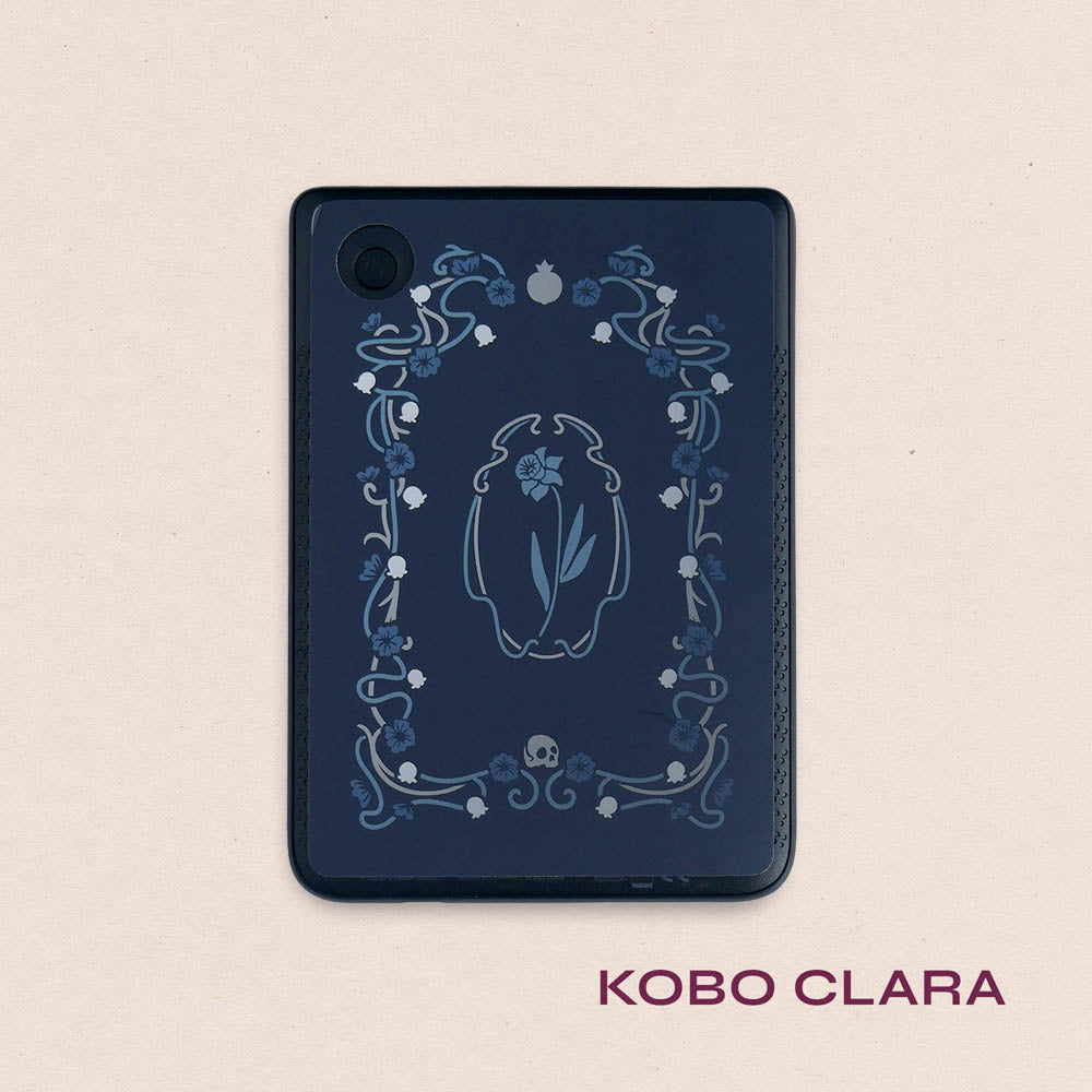 Persephone eReader Sticker Insert - Hades Blue