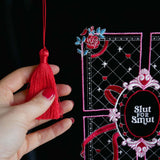 Slut for smut - Book & iPad Sleeve- black - the quirky cup collective