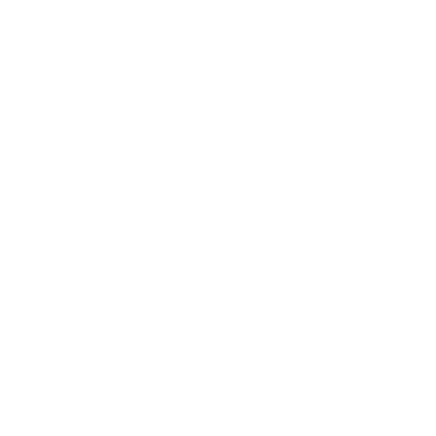 Brand illustration for The Quirky Cup Collective bookish branding of a sharp star mark in white.