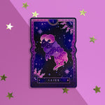 Aries - Zodiac Tarot Sticker - The Quirky Cup Collective