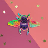 Busy Bee Sticker - Holographic