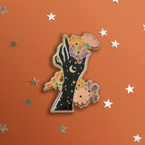 Child of the Cosmos Enamel Pin - Black
