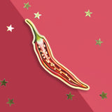Red Hot Sexy Pepper Sticker
