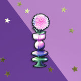 Dahlia Delight Sticker