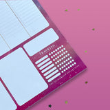 desktop planner - notepad - the quirky cup collective