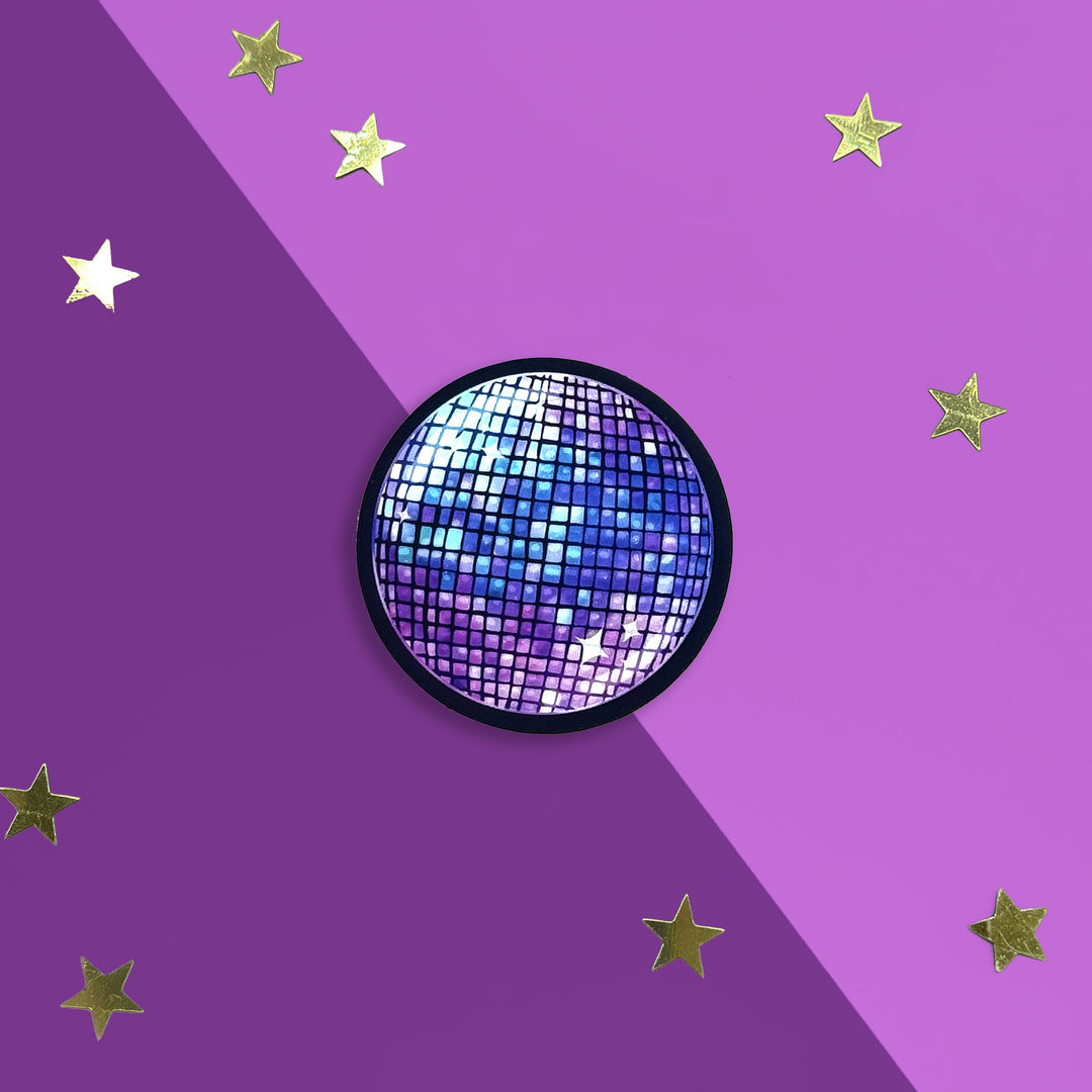 Disco Ball Sticker - Small