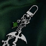 Dragon Rider Charmlet - Silver