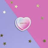 Good Girl Candy Heart Sticker