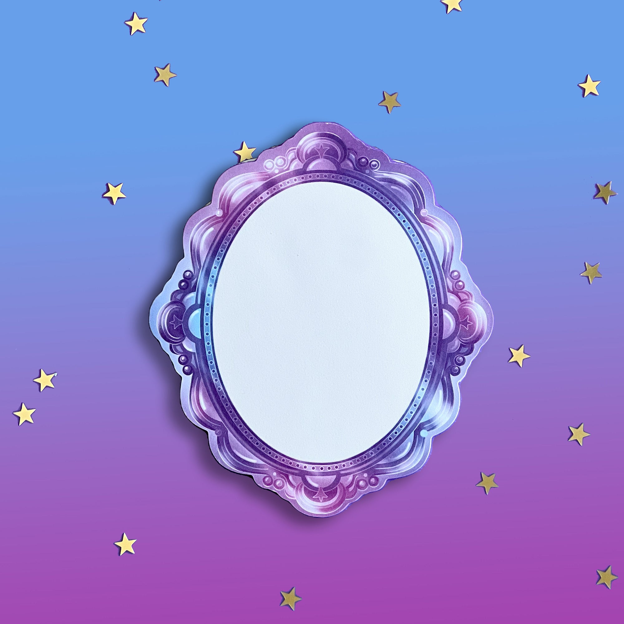 Grandeur Frame - Sticky Note - Notepad - The Quirky Cup Collective