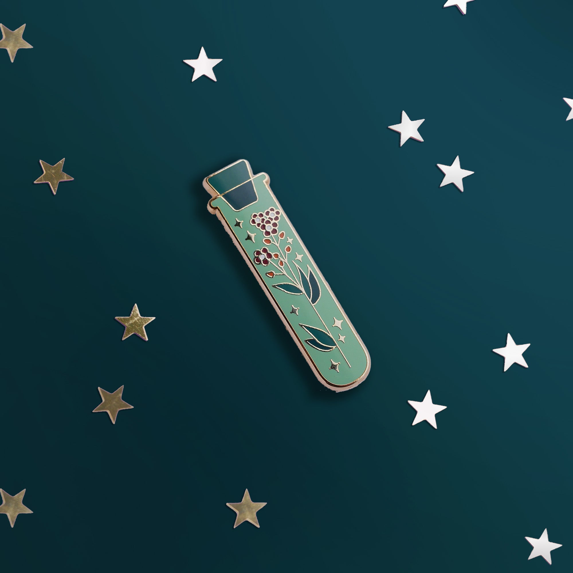 Growth Potion - Enamel Pin - The Quirky Cup Collective