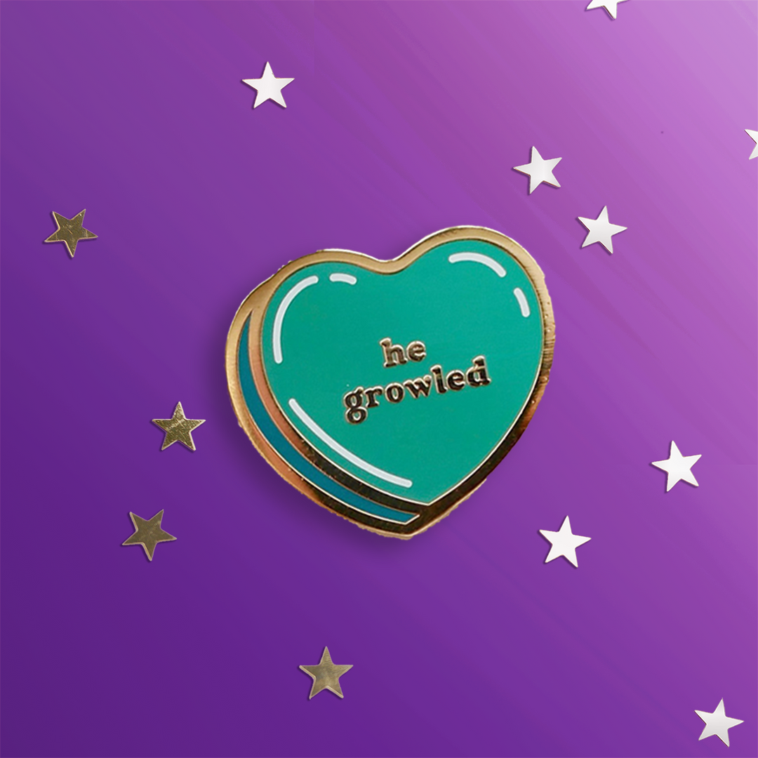 Candy Heart Enamel Pin Set