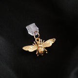 Honey Bee Dust Plug - Gold