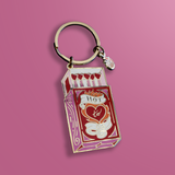 Hot to Go Matchbox Keyring