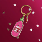 Hot Gurl Shit - Keyring - The Quirky Cup Collective 