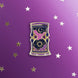 Hourglass Enamel Pin - Purple - The Quirky Cup Collective