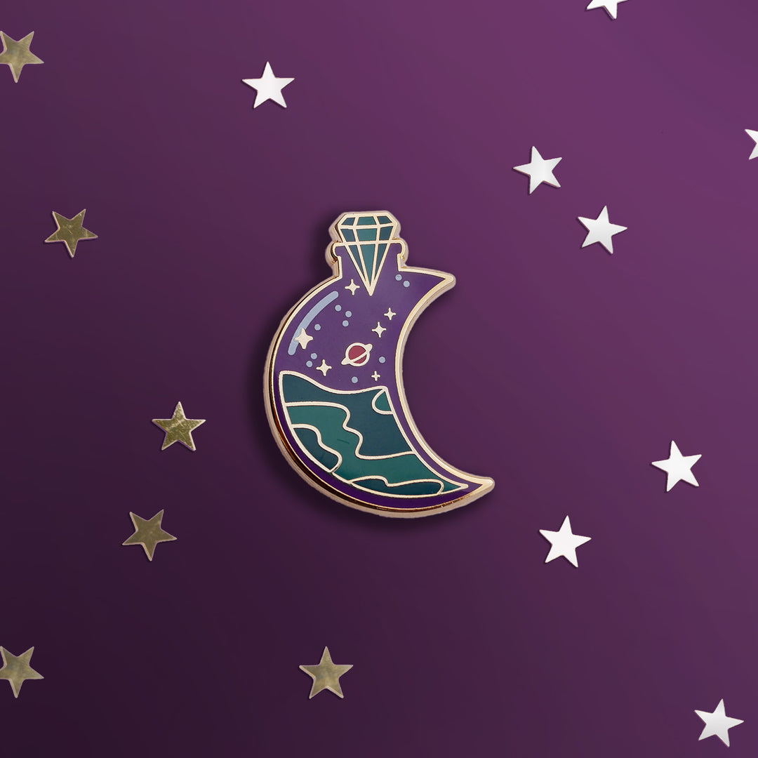 Infinite Potion - Enamel Pin - The Quirky Cup Collective
