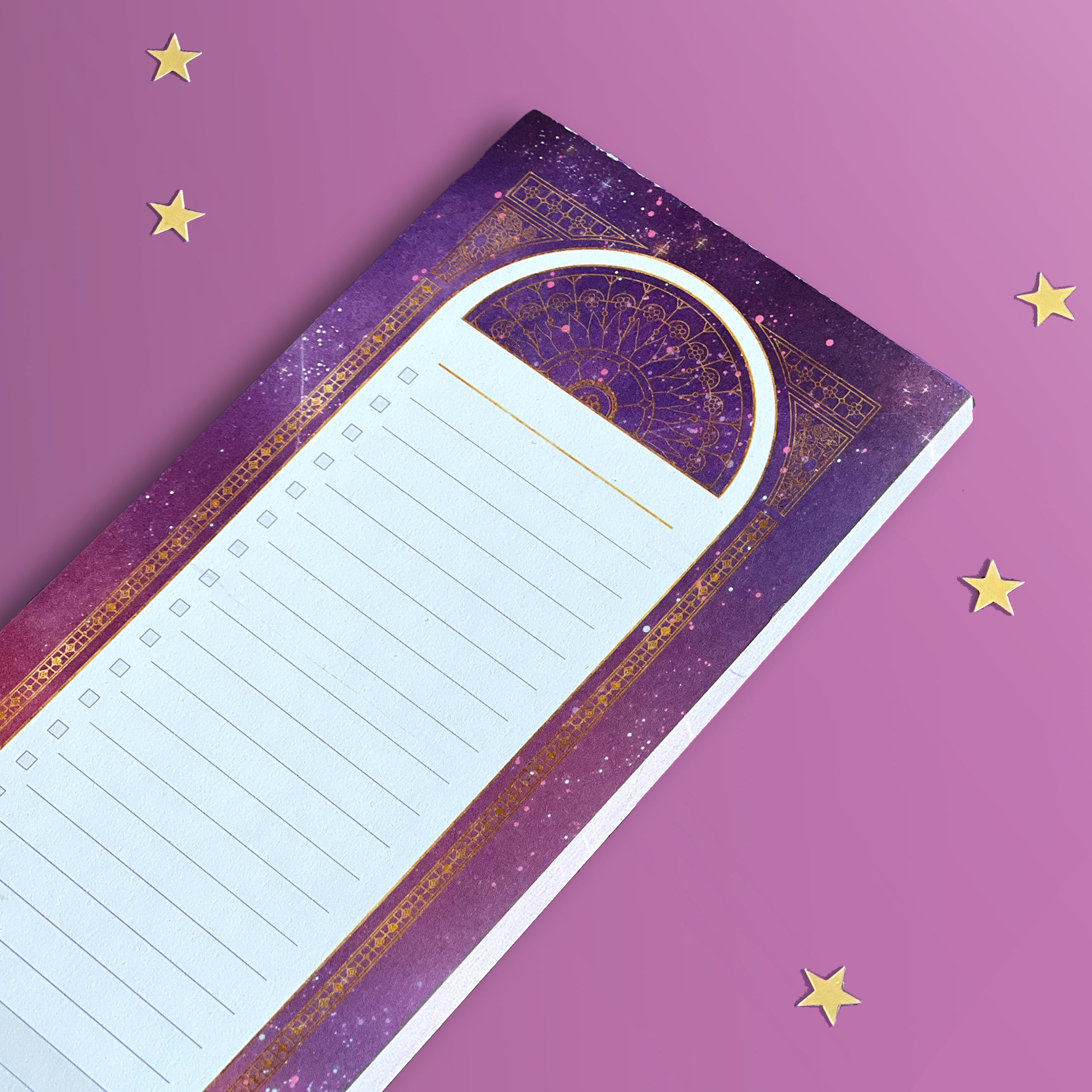 Iridescence - Notepad - Shopping list - Organisation - The Quirky Cup Collective