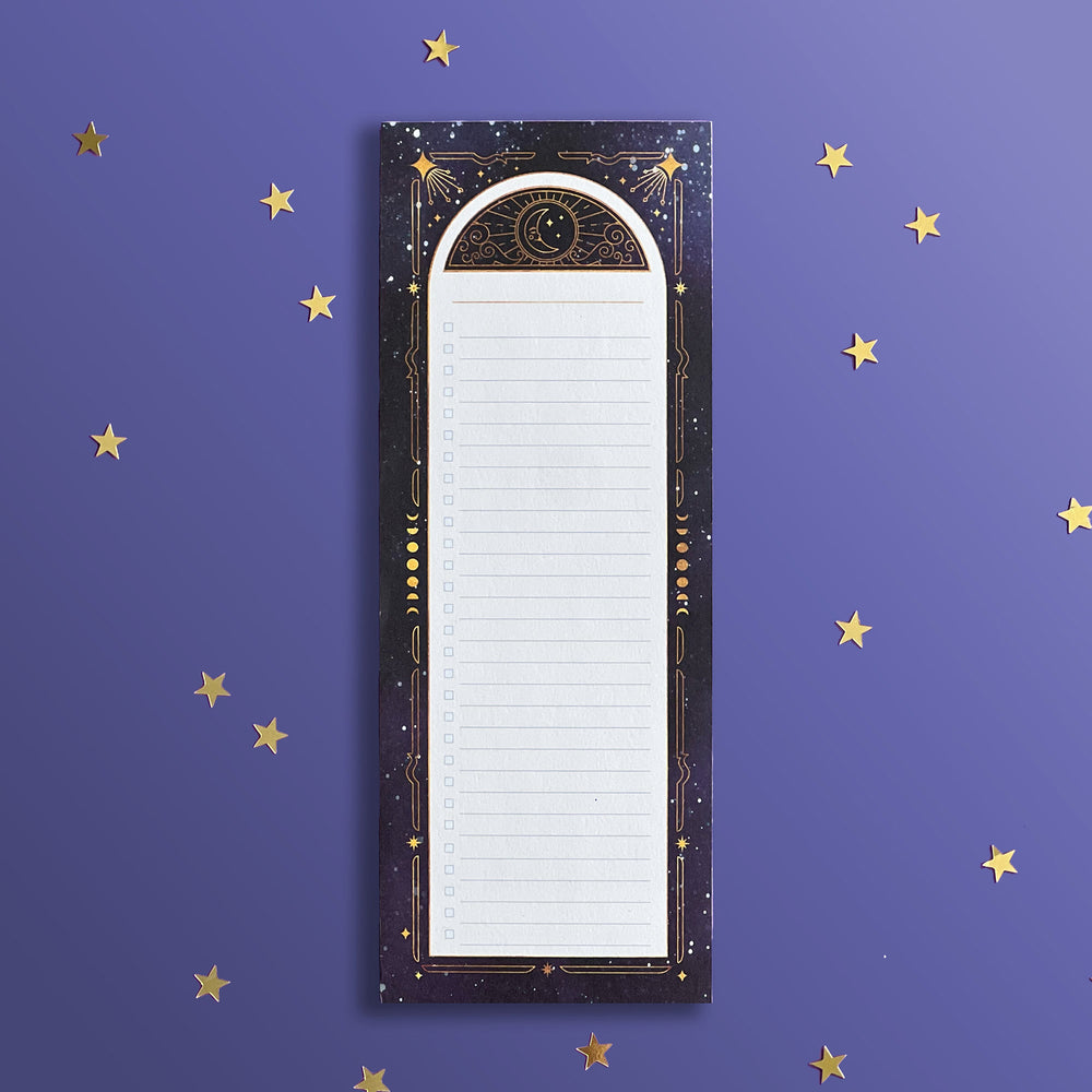 La Lune - Notepad - Shopping list - Organisation - The Quirky Cup Collective
