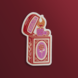 Light Me on Fire Sticker